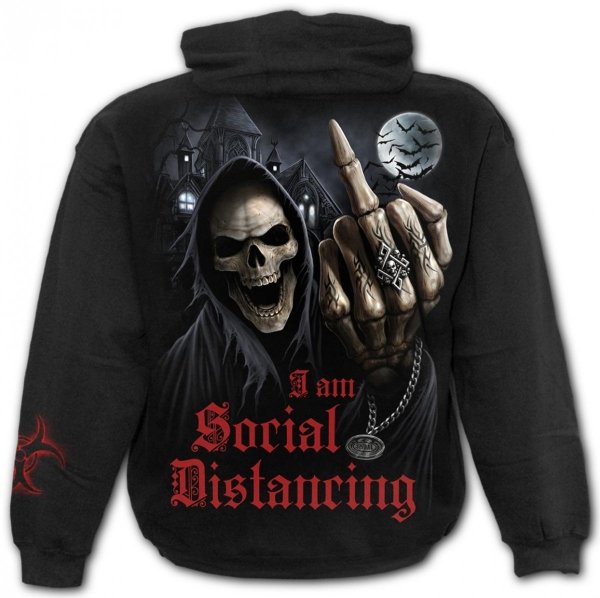 Social Distance - Hoodie Spiral