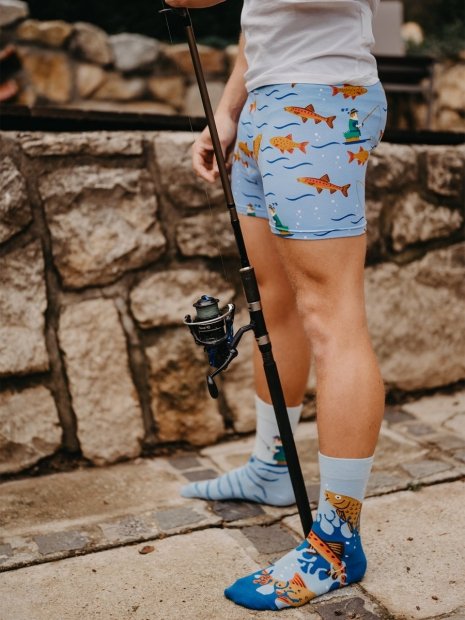 Fishery - Mens Fitted Trunks - Good Mood