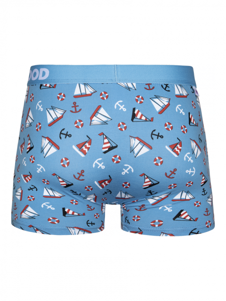 Sailing - Mens Fitted Trunks - Good Mood