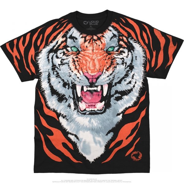 Tiger Black - Liquid Blue