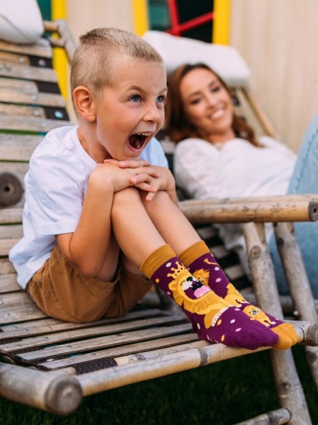 King of the Jungle - Junior Socks - Good Mood