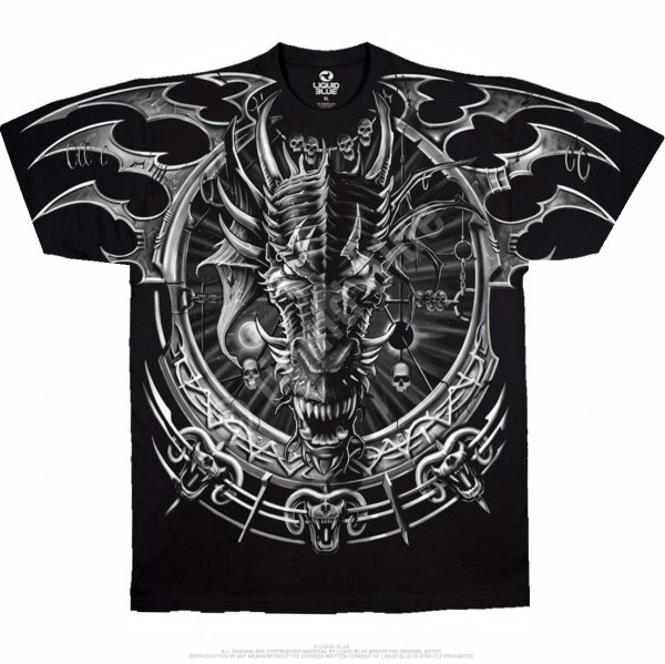 Dragon Catcher Black - Liquid Blue