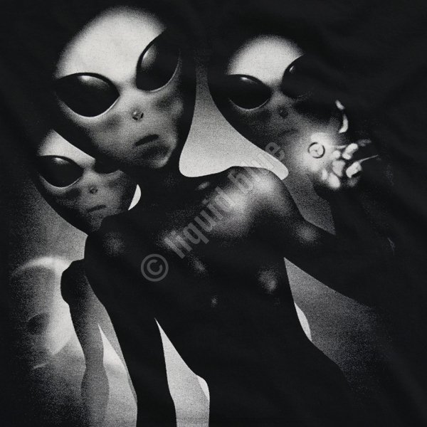 Alien Visitors - Liquid Blue