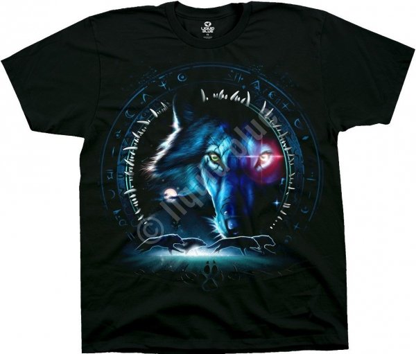 Wolf Stare - Liquid Blue