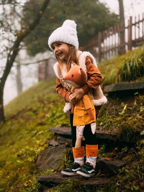 Fox - Junior Winter Socks - Good Mood