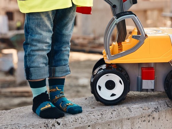 Excavator - Junior Socks - Good Mood