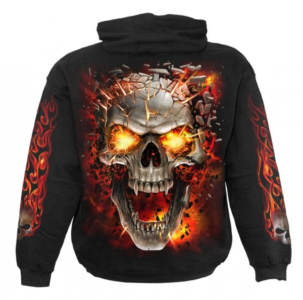 Skull Blast - Hoodie Spiral