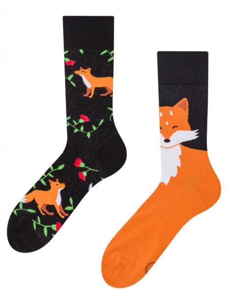 Fox &amp; Flowers - Socks Good Mood