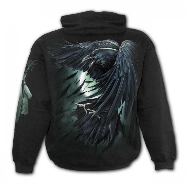 Shadow Raven - Hoodie Spiral