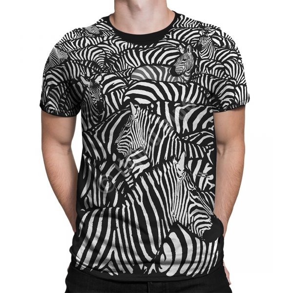 White Zebra - Liquid Blue