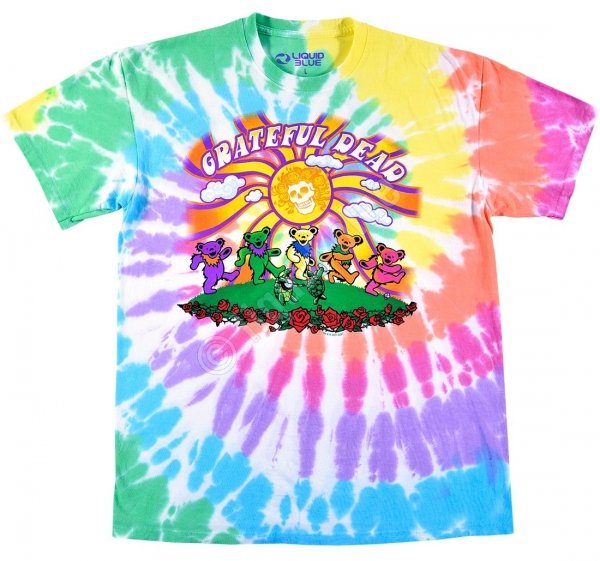 Sunshine Bears Tie-Dye - Gratefull Dead