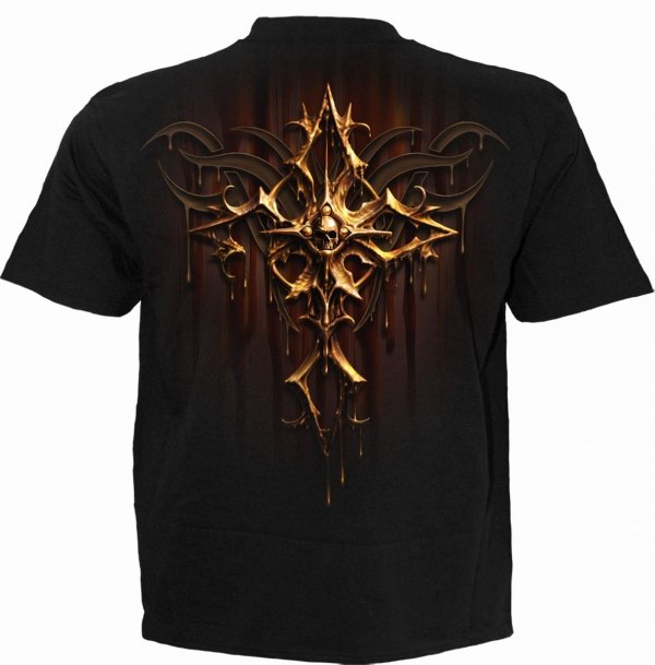 Dripping Gold T-shirt - Spiral