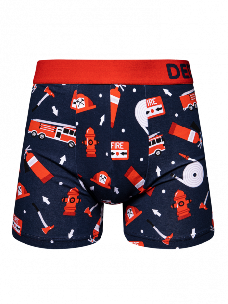 Firefighter - Mens Fitted Trunks