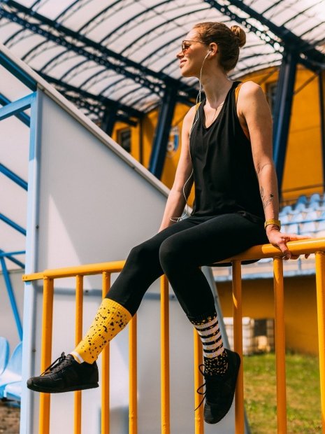 Stripes &amp; Spots - Socks Sport - Good Mood