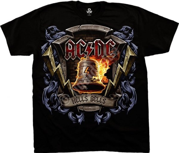 ACDC Hells Bells Shield - Liquid Blue