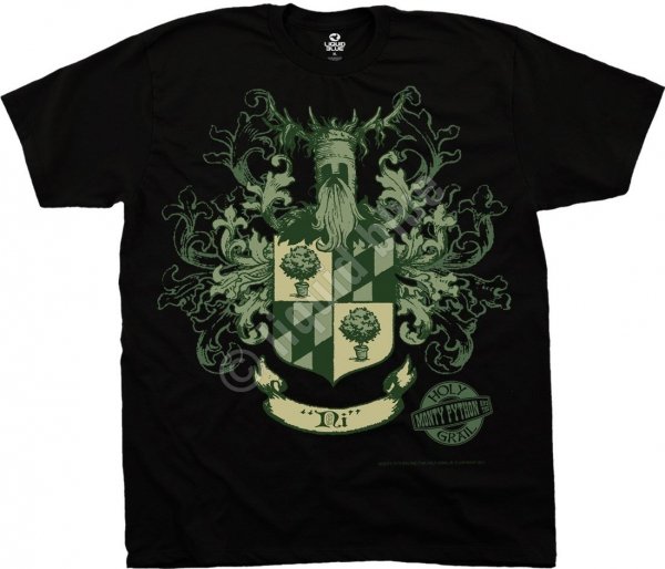 Monty Python Knights Of Ni Crest - Liquid Blue