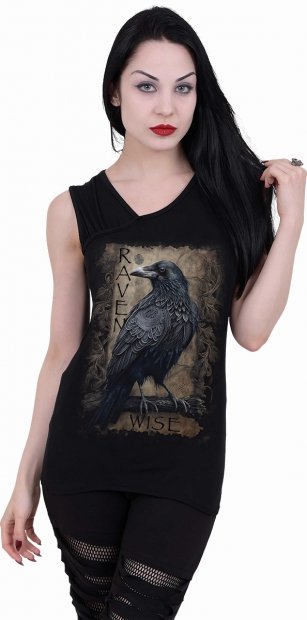 Raven Wise - Ladies Slant Top Spiral