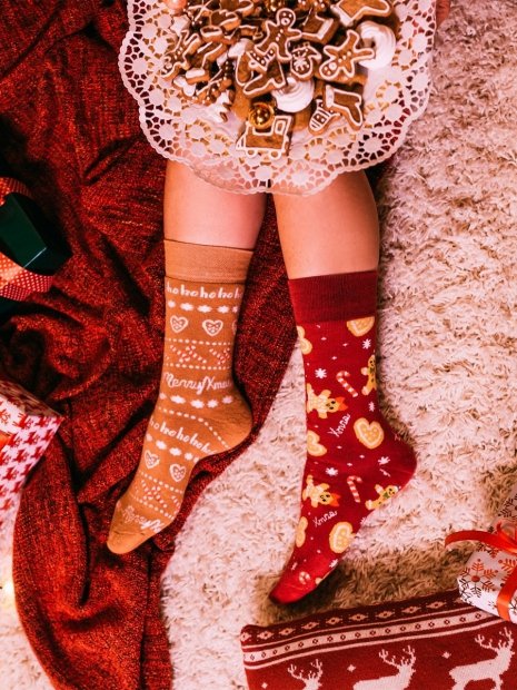 Gingerbread World - Winter Socks - Good Mood