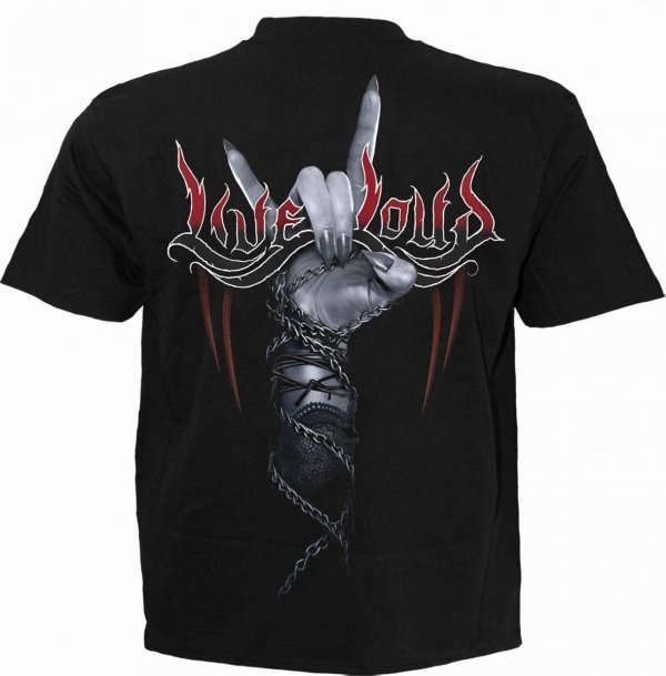 Rock Loud  T-shirt - Spiral