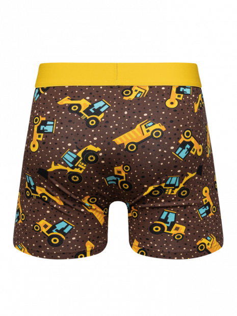 Heavy Equipment - Mens Fitted Trunks
