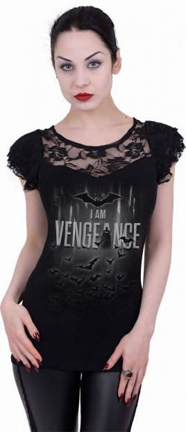 The Batman - I'am Vengeance - Lace Sleeve