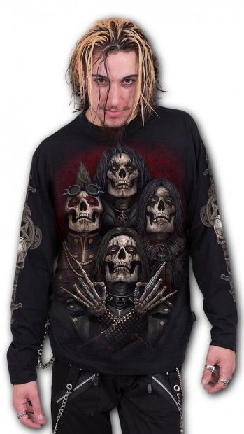 Faces Of Goth - Longsleeve Spiral