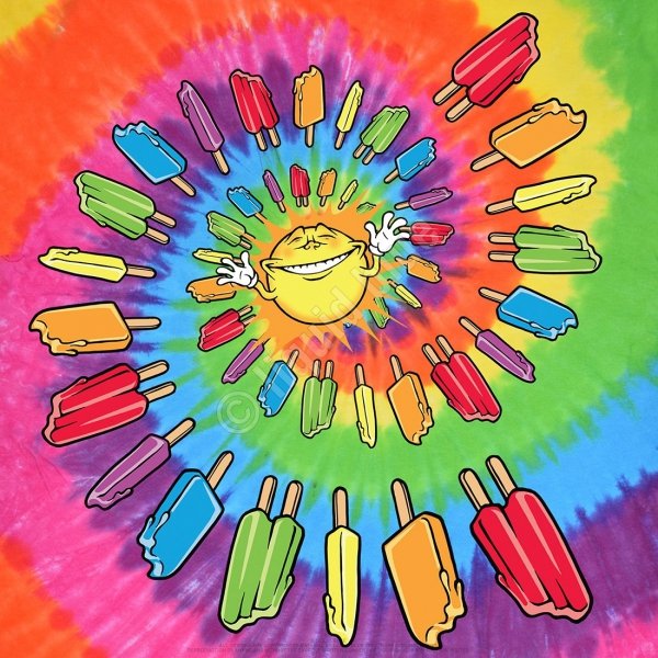 Popsicle Spiral - Liquid Blue