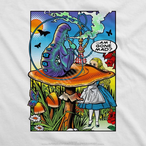 Alice Pop Art - Liquid Blue