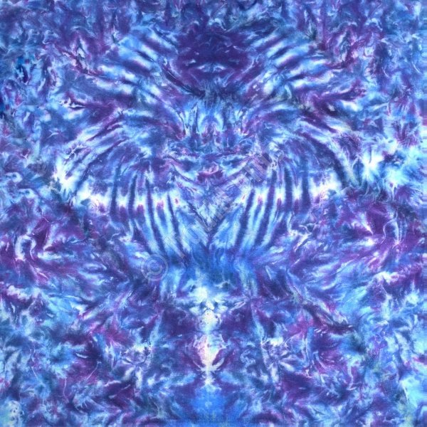 Crazy Blue Krinkle - Liquid Blue