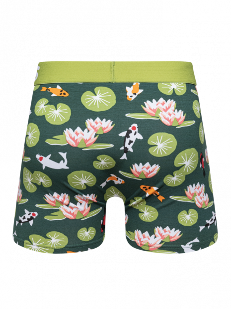 Rybky koi a lekná - Pánske Boxerky