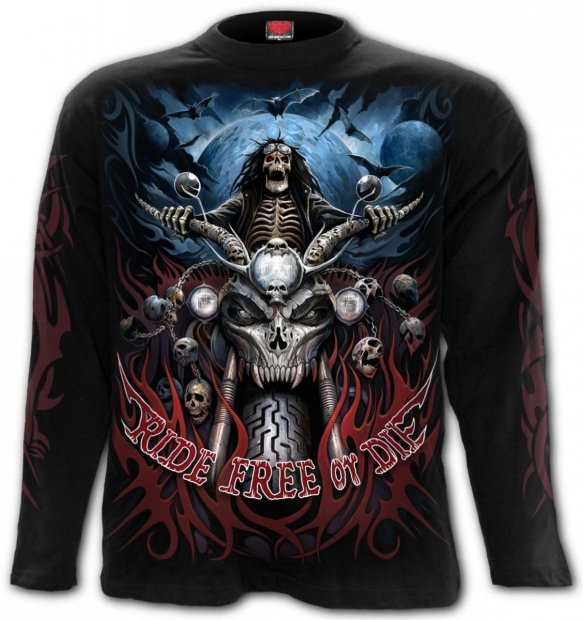 Ride Free - Longsleeve Spiral