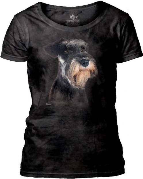 Miniature Schnauzer Portrait - The Mountain Damska