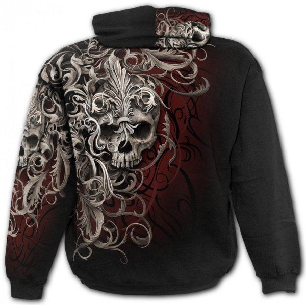 Skull Shoulder Wrap - Mikina -Spiral