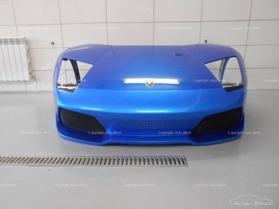 Lamborghini Murcielago LP640 Kompletny Przód Zderzak Maska Błotnik Rama