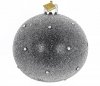 Weihnachtskugel 8 cm, Stardust on the black