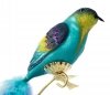 Kolorowy ptak bombka choinkowa