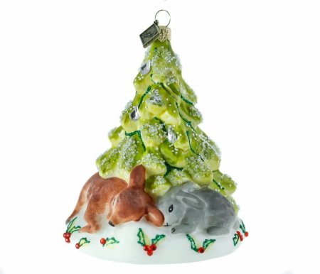 Roe deer and bunny - 12 cm