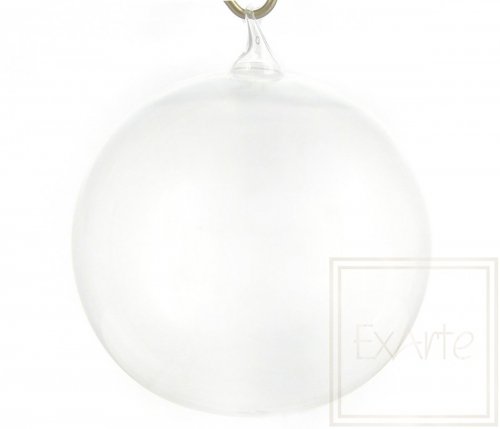 Christmas glass sphere 12cm, 2 pieces - The Beauty of Glass
