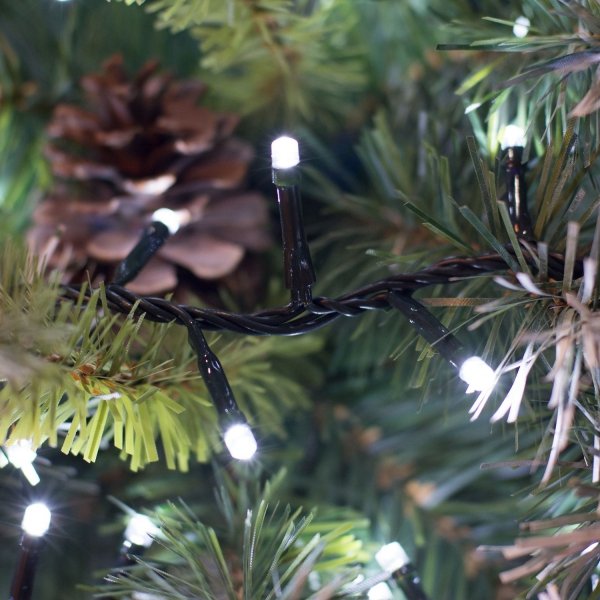 Weihnachtslämpchen Maxilight - Länge 20m, weißes Licht