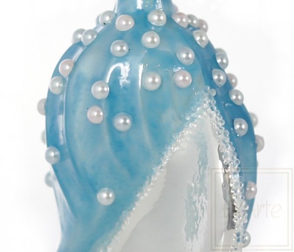 szklana figurka muszelka 