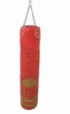 Worek bokserski skórzany 150/35 cm pełny WWS-STAR czerwony 