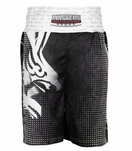 Spodenki bokserskie MFC PATRIOTIC „EAGLE” czarne