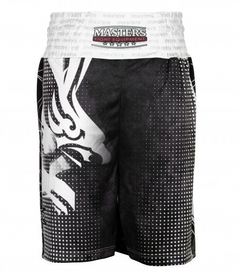 Spodenki bokserskie MFC PATRIOTIC „EAGLE” czarne