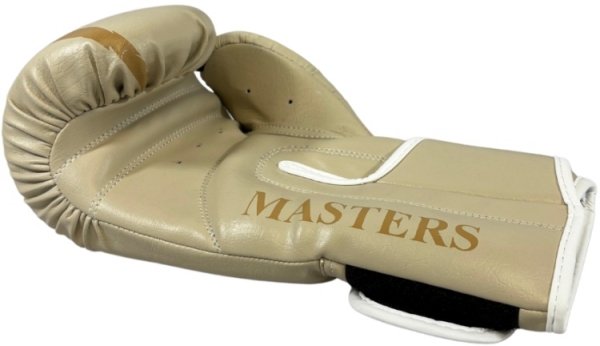 Rękawice bokserskie MASTERS RPU-MATT beżowe