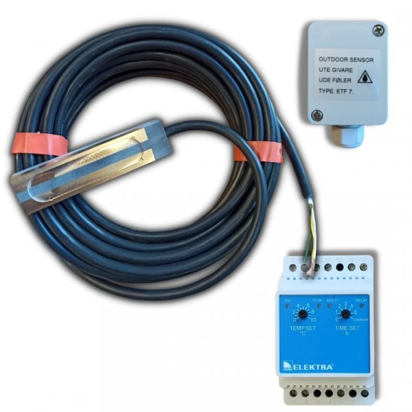 Zestaw - regulator ETR z dwoma czujnikami