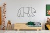 Lit en bois BOX 4 90x190cm