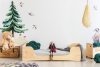 PEPE 6 100x180cm Łóżko drewniane dziecięce