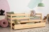 CPD 80x180cm Łóżko dziecięce drewniane  Mila ADEKO
