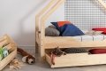 Loca B 80x160cm Łóżko dziecięce drewniane ADEKO