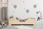 Children wooden bed BOX 10 90x200cm